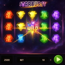 TrivelaBet - Starburst Slot Game by NetEnt